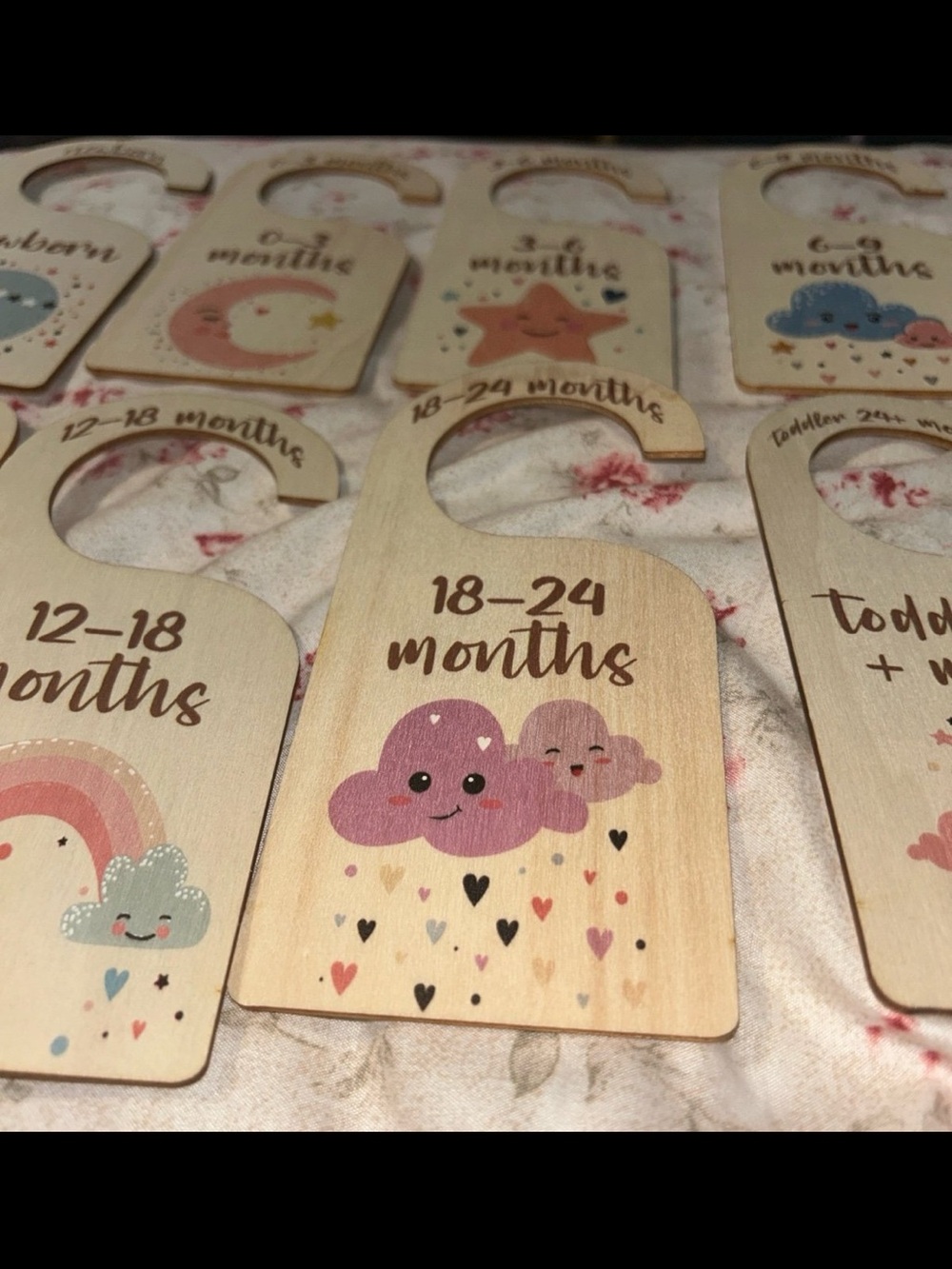 Wooden Baby Closet Dividers
